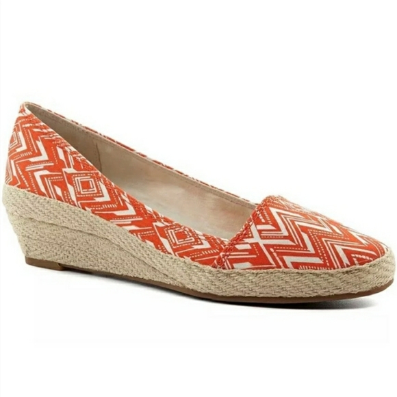 Lucky Brand Shoes - Lucky Brand Espadrilles canvas wedges slip on